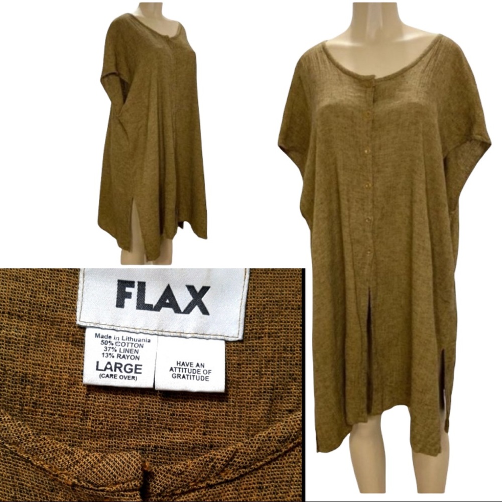 FLAX tunic dress